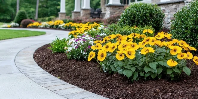 Professional landscape clean up and mulching services