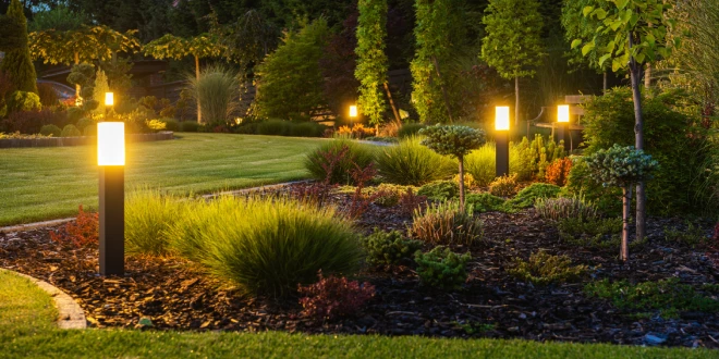 stunning landscape lighting installation in wernersville pa